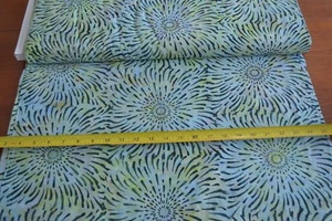 By 1/2 Yd, Greens & Blues Batik Quilt Cotton, Moda/Tidepool Batiks/4308 11, B327 - Picture 1 of 5