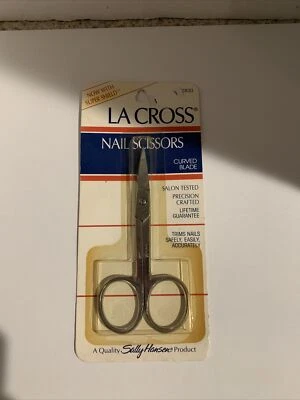 Tijeras de uñas Sally Hansen LA CROSS hoja curva 72830 DE COLECCIÓN Foto 1 de 2