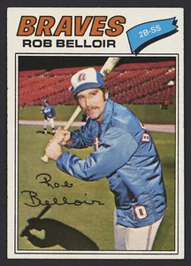 1977 Topps #312 Rob Belloir Braves - Picture 1 of 24