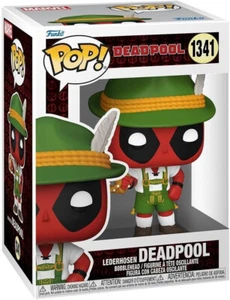 Deadpool in Lederhosen POP! Marvel #1341 Vinyl Figur Funko - Bild 1 von 3
