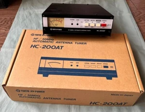 COMME NEUF - Tuner antenne automatique Tokyo Hy-Power HC-200AT 200W bande HF/50MHz avec HTC-100A - Photo 1/6