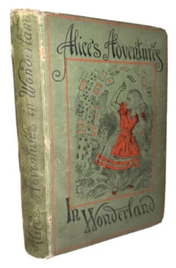 1891, ALICE'S ADVENTURES IN WONDERLAND, by LEWIS CARROLL, JOHN TENNIEL, CLASSIC - Picture 1 of 12