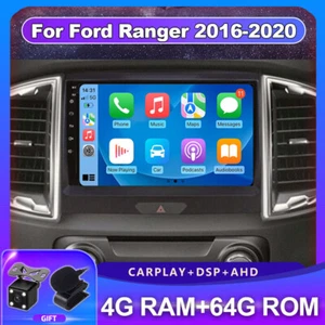 For Ford Ranger 2016-2020 Android 14 Car Stereo GPS CarPlay Head Unit DSP 4+64GB - Picture 1 of 18
