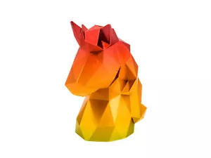 Unicornio Poli 3D - Decoración Unicornio Caprichosa y Colorida - Imagen 1 de 6