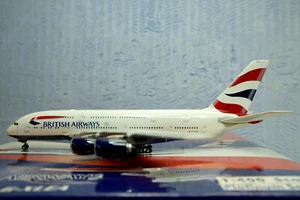 Phoenix 1:400 G-XLEA British Airways first A380-800 NEW Die-cast Model MINT - Foto 1 di 8