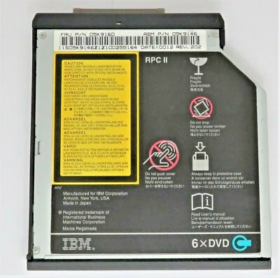 IBM DVD-ROM DRIVE 05K9160 05K9146 SD-C2302 - NEW - Image 1 of 4