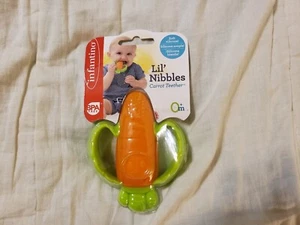 Infantino Lil' Knabbereien Karottenbeißring NEU! - Bild 1 von 2