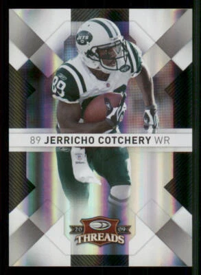 2009 Donruss Threads Silver Holofoil #69 Jerricho Cotchery /250 - Image 1 of 2