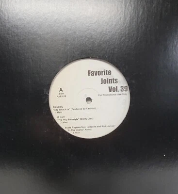 Favorite Joints Vol. 39-50 Cent/ Busta Rhymes/Ludacris/Lil Wayne 12" Vinyl BRAND - Image 1 of 2