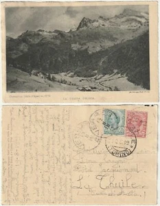CHAMPOLUC - VALLE D'AYAS - AOSTA - LA TESTA GRIGIA - VIAGG. 1919 -80066- - Bild 1 von 1