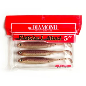 Señuelo plástico suave 3D realista pececillo pez roca fino #01 DIAMOND FLASH J-SHAD #01 - Imagen 1 de 3