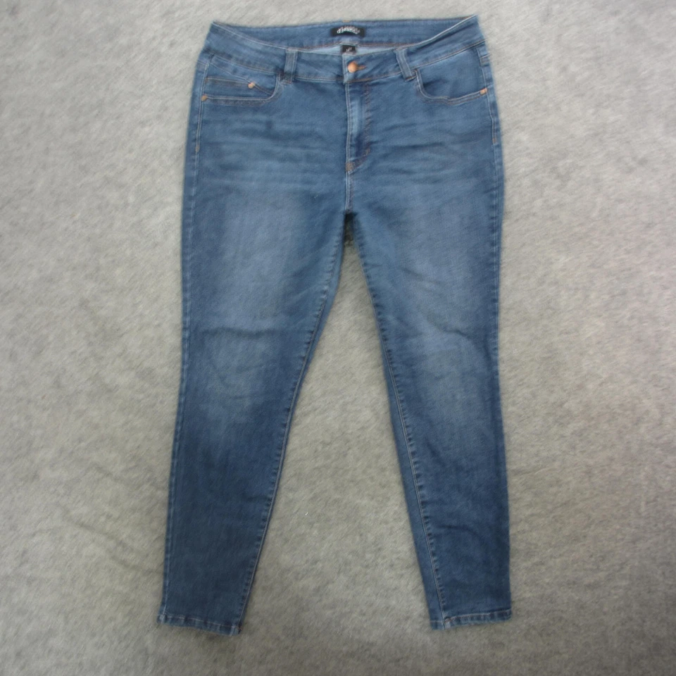 d.jeans Jeans Women's 14 Blue Medium Wash High Rise Jegging Jeans - Image 1 of 4