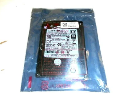 New Toshiba 500GB SATA Laptop Hard Drive - 6Gb/s - 7200rpm - 7mm - NIB02 C7F2G - Image 1 of 4