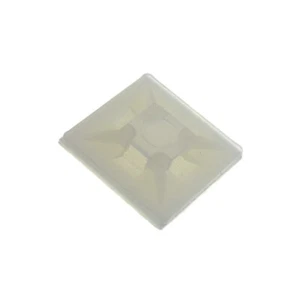10X HC-101 Selbstklebender Halter Polyamid UL94V-2 natürlich H: 3,5mm KSS WIRING - Bild 1 von 1