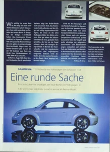 VOLKSWAGEN VW BEETLE in 1-43 di Schuco...un rapporto modello #1104f - Foto 1 di 1