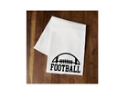 Football Tea Towel Black