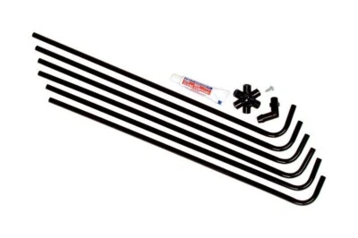 表盘 4493 6 路耐用黑色塑料侧拔水配水器冷却器套件 — 第 1/4 张图片