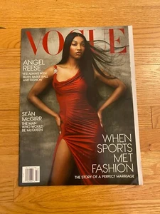 Vogue Magazine Winter 2025 Angel Reese Sports Meet Fashion Photos Dress Spring - Picture 1 of 16