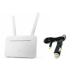 ENTSPERRT HUAWEI B535-232 CAT7 300Mbps 4G/LTE WLAN ROUTER + IM AUTO ADAPTER - Bild 1 von 5
