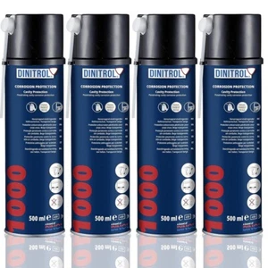 4x DINITROL 1000 Auto Unterboden klar Korrosions Hohlraumschutz SPRAY 500ml Dose - Bild 1 von 6
