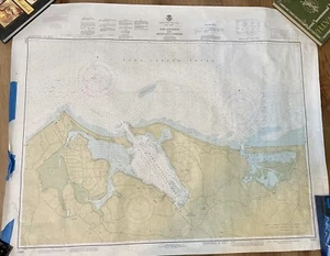 Rare Port Jefferson And Mt. Sinai Harbor New York Geodetic Survey Map 1984 - Bild 1 von 10