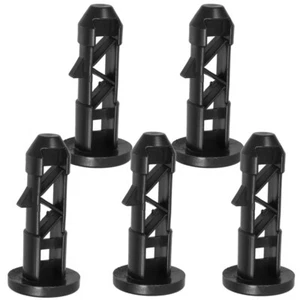 5 Stück Outdoor-Mülleimer-Sicherheitsschnallen, Mülleimerabdeckungen, - Bild 1 von 12