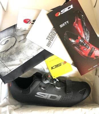 Sidi Sixty negro/negro 43 EE. UU. 9 nuevo en caja Foto 1 de 4