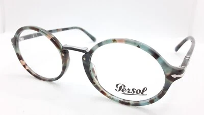 Marco óptico de gafas Persol PO3207-V 1070 Tortoise Azure RX 49-21-145 Italia Foto 1 de 4