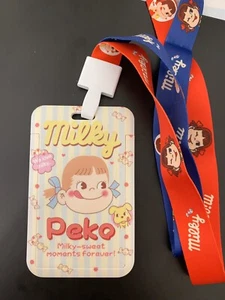 Milky Girl Peko Chan Pastell Sweetis Süßigkeiten Karte Umhängeband Schlüsselband Charm Kawaii - Bild 1 von 3