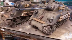 Heng Long 1/16 Sherman M4a3 RC Modelo Tanque FURY - Imagen 1 de 24