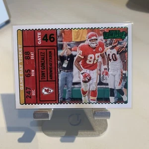 Tony Gonzalez Game Day Ticket Emerald 2022 Panini Contenders Football #GDT-TGO - Bild 1 von 6
