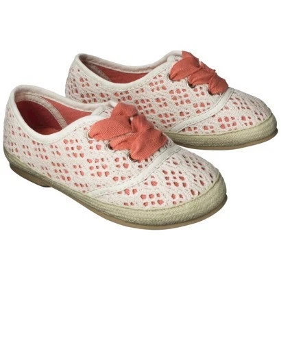 Toddler Girls Cream Delsie Knit Sneakers by Genuine Kids Size 8,9,10 or 11 - Image 1 of 1
