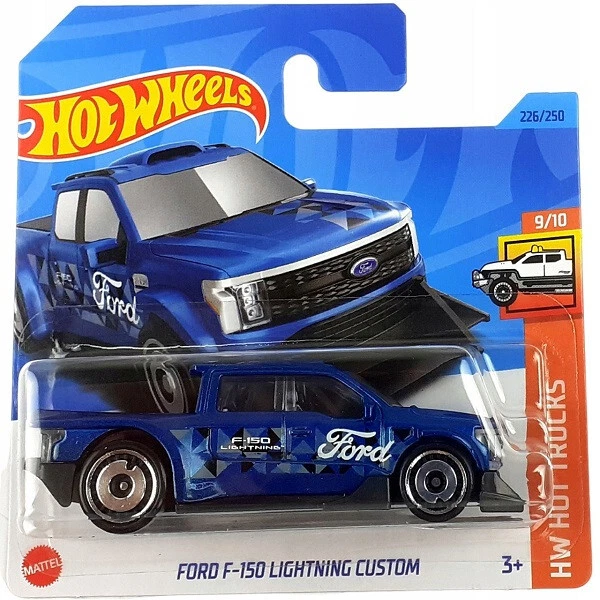 HOT WHEELS HKG66 FORD F-150 LIGHTNING CUSTOM 2023 (HW HOT TRUCKS) 9/10 22/250 - Immagine 1 di 1