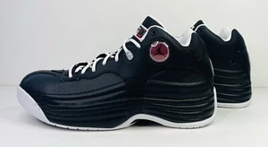 Nike Air Jordan Jumpman Team 1 Black White Red FV3928-006 Men’s Size 9.5 NEW - Picture 1 of 7