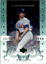 2005 Upper Deck Hall of Fame Green Dodgers Baseball Card #19 Don Sutton /200 