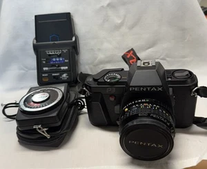 Pentax P3 35mm Camera With Accessories Has Been Tested Great Condition - Picture 1 of 10