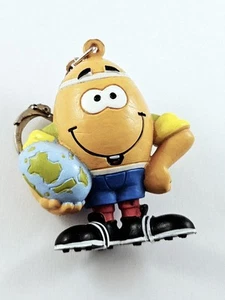 PORTE-CLES - DROP - MASCOTTE COUPE du MONDE RUGBY 1987 - Petitcollin - Vintage - Imagen 1 de 6