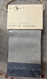 Multi Purpose Stout Soft And Casual Sample Solids Books - Picture 1 of 4