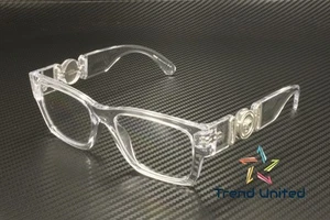 VERSACE VE3368U 148 Crystal Demo Lens 55 mm Men's Eyeglasses - Picture 1 of 6