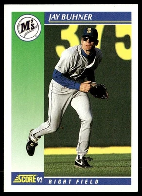 1992 Score Jay Buhner Seattle Mariners #64 - Image 1 of 2