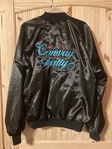 Vintage Conway Twitty Large Damenjacke schwarz - Bild 1 von 9