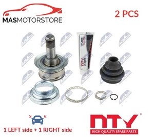 DRIVESHAFT CV JOINT KIT PAIR REAR RIGHT LEFT NTY NPW-BM-070 2PCS V FOR BMW X5,X6 - Picture 1 of 6