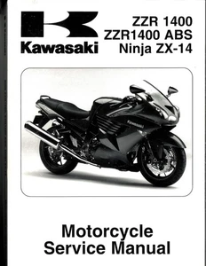 Manual de servicio Kawasaki - ZZR 1400 / ZZR1400 ABS / Ninja ZX-14 - 2006 - Imagen 1 de 5