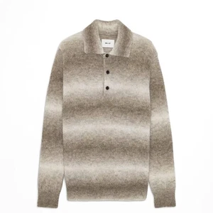 NN07 Alfie Polo Alpaca Blend Knit Light Camel - Picture 1 of 7