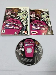 Monster High: Ghoul Spirit (Nintendo Wii) Complete CIB with Manual - Picture 1 of 4