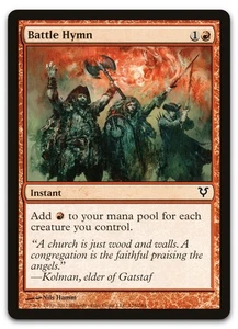 Battle Hymn #128 (NM) Avacyn Restored AVR Magic MTG - Picture 1 of 2