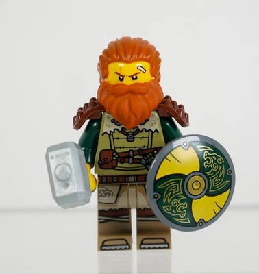 LEGO Castle PAB/BAM Viking Soldier Warrior Minifigure. New + Fast Shipping - Image 1 of 4