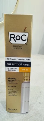 Roc Retinol Wrinkle Correct Daily Moisturiser SPF20 -30ml - Image 1 of 3