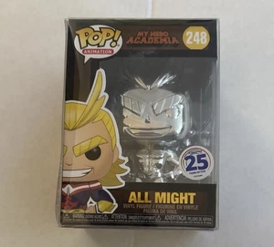 Funko Pop! Vinilo: My Hero Academia - All Might (Silver Chrome) - Funimation... - Imagen 1 de 6