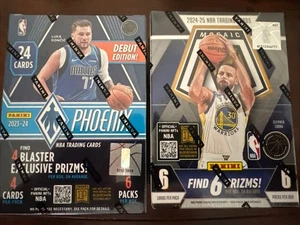 2023-24 Panini Phoenix & 2024-25 Mosaic Basketball Blaster Box’s Lot Of (2) TWO - Picture 1 of 7